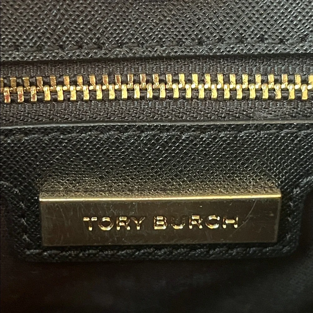 Tory Burch Croc Embossed Shoulder/Crossbody Purse
